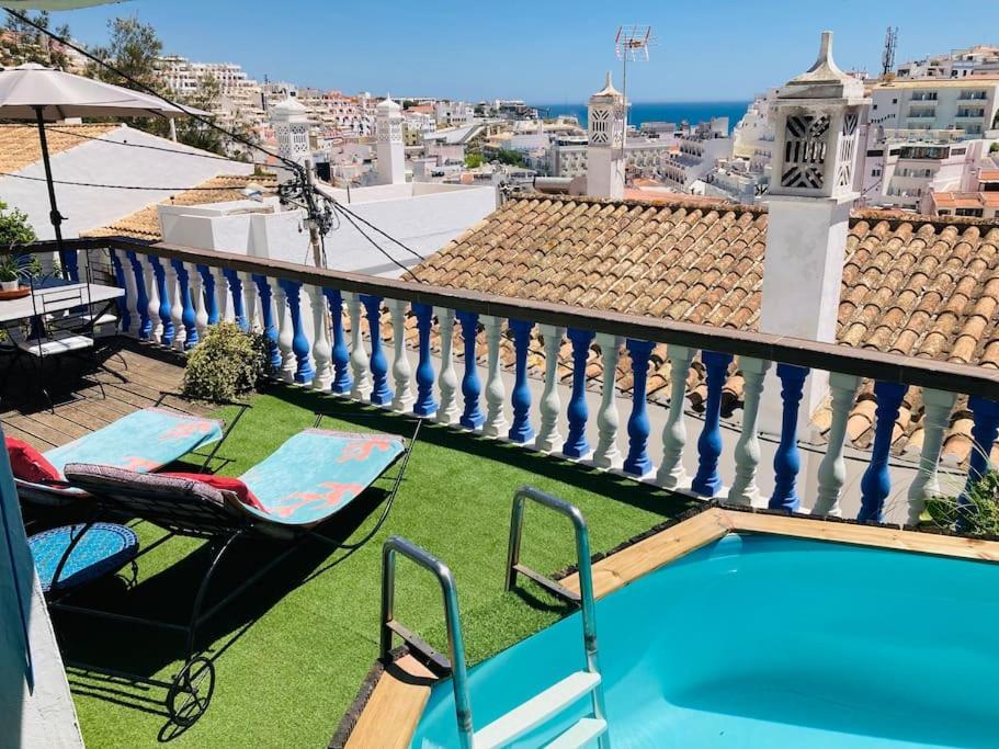 Villa 2Bdr With Sea View, Private Pool Albufeira Eksteriør billede